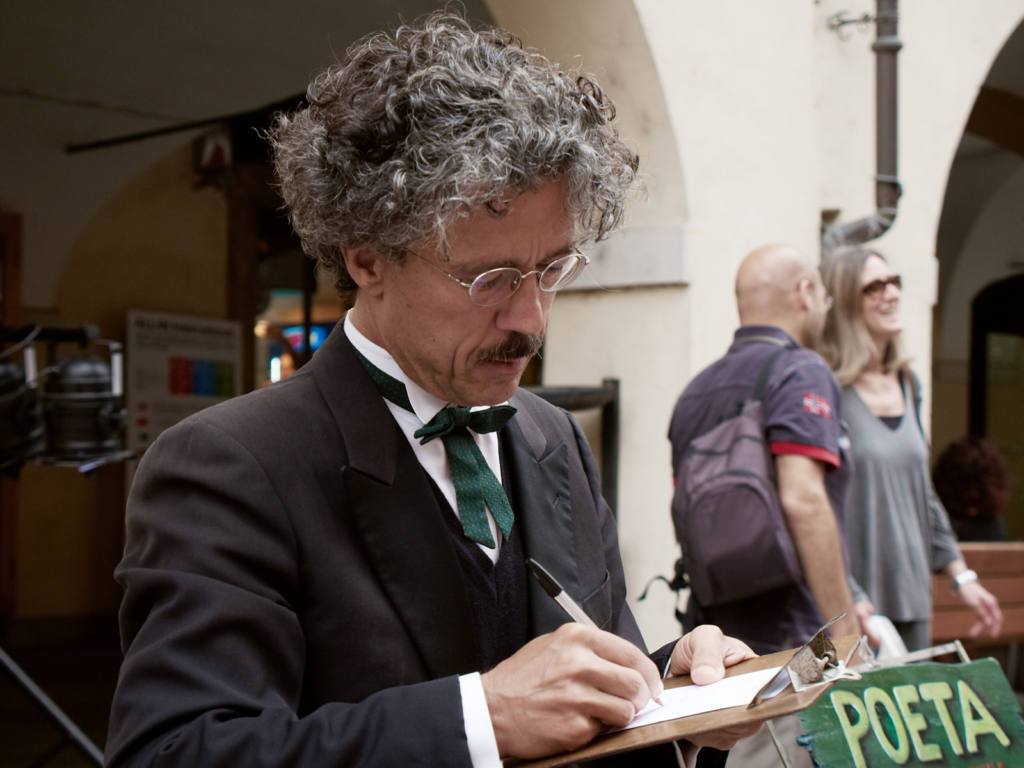 Silvestro Sentiero - Poeta Performer - Festival Mirabilia 2014 - ph Alessandro Sala